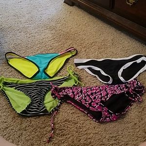 Assorted brand bikini bottoms